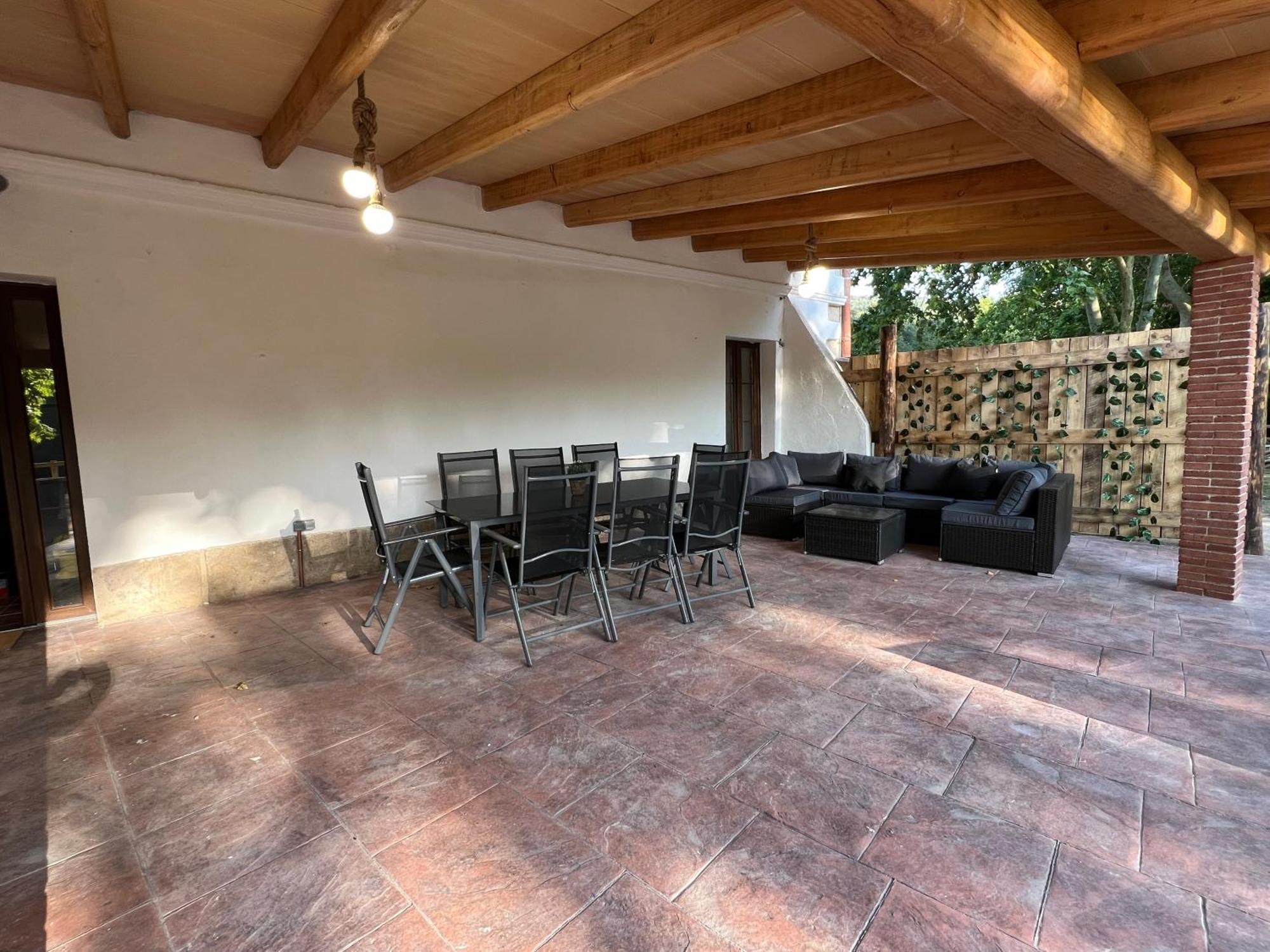 Casa Rural Can Ricos - El Mirador Del Montseny Vallgorguina Exterior foto