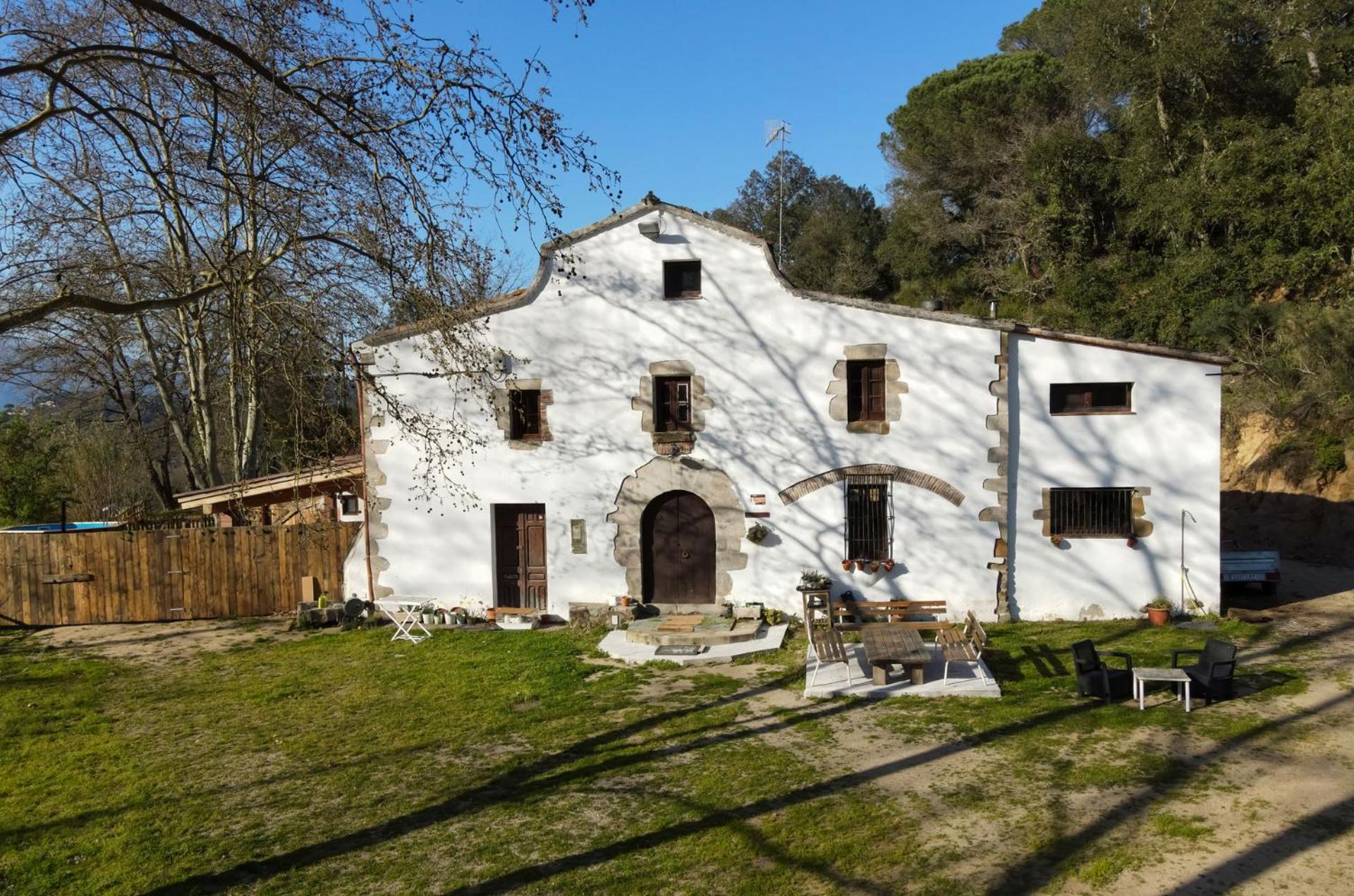 Casa Rural Can Ricos - El Mirador Del Montseny Vallgorguina Exterior foto
