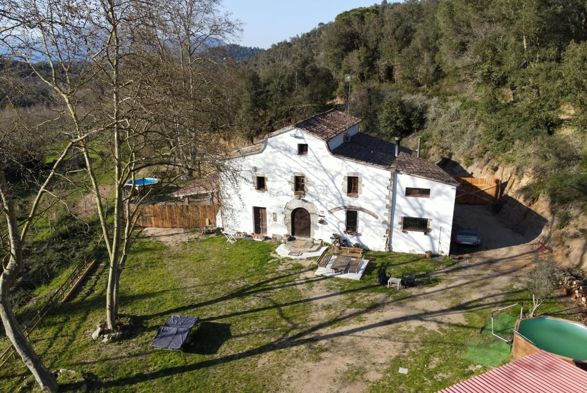Casa Rural Can Ricos - El Mirador Del Montseny Vallgorguina Exterior foto